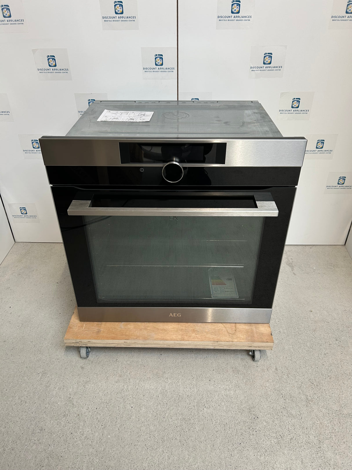 AEG BPK842720M Pyrolytic Single Electric Oven