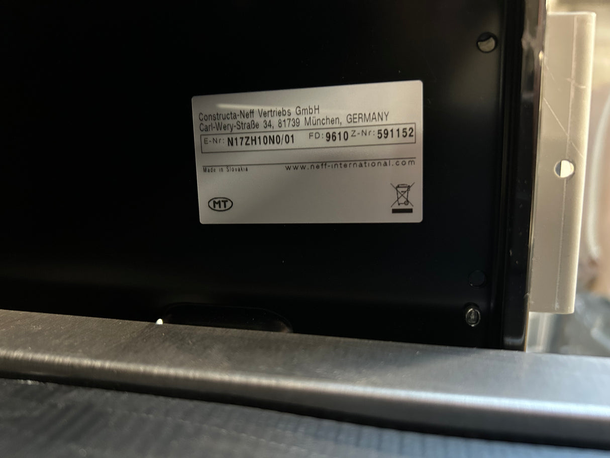 Neff N17ZH10N0 No Handle 15Cm Accessory Drawer