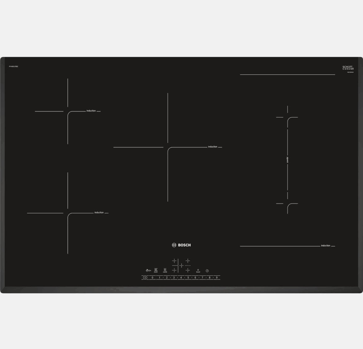 Bosch Serie 6 PVW851FB5E Induction Hob