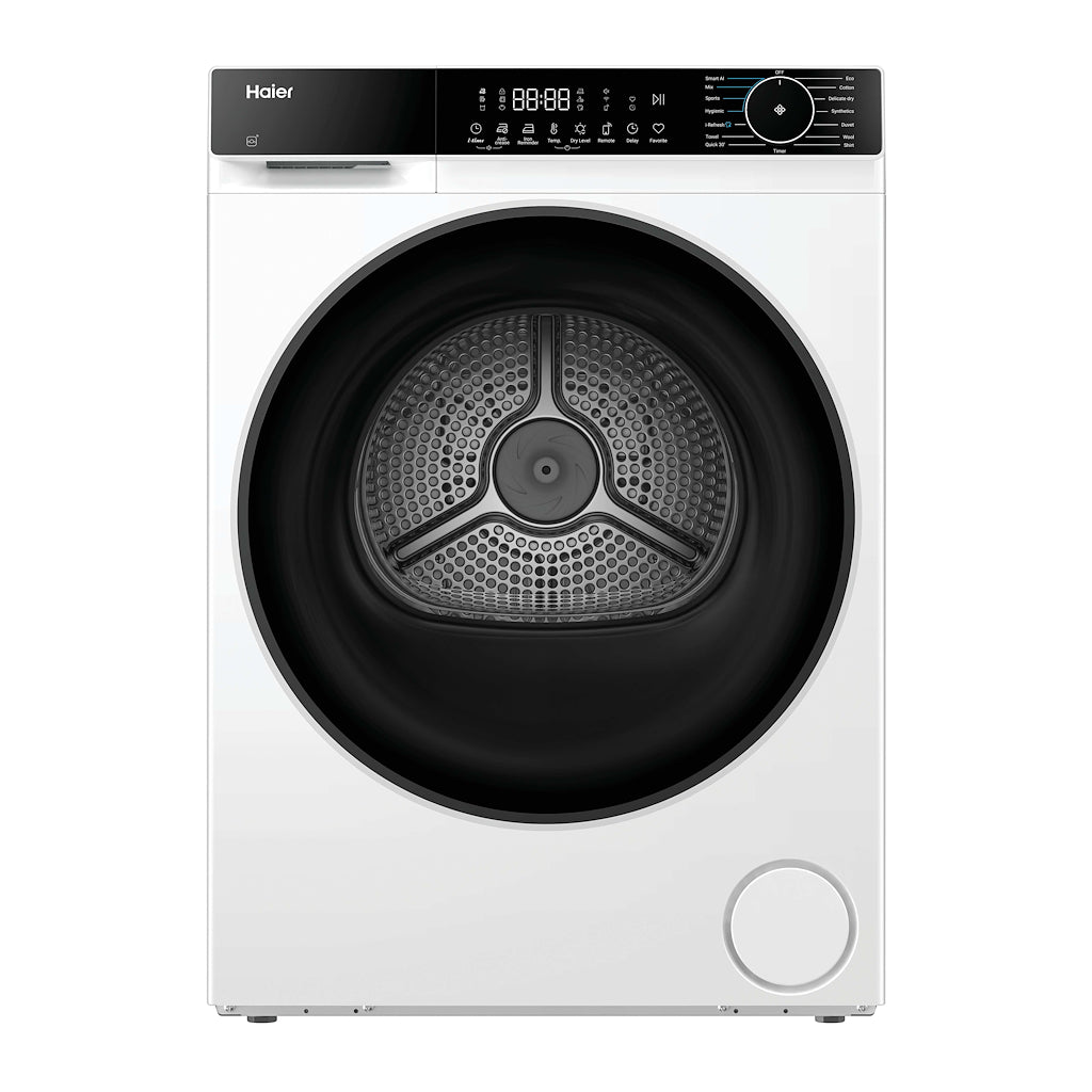 Haier I Pro Series 5 HD110-A2959E-80 11kg Heat Pump Tumble Dryer with A++ Energy Rating - White