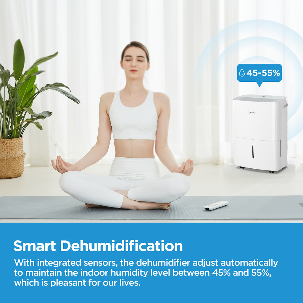 Midea MDDQ-12DEN7-QA3 12L Dehumidifier - White