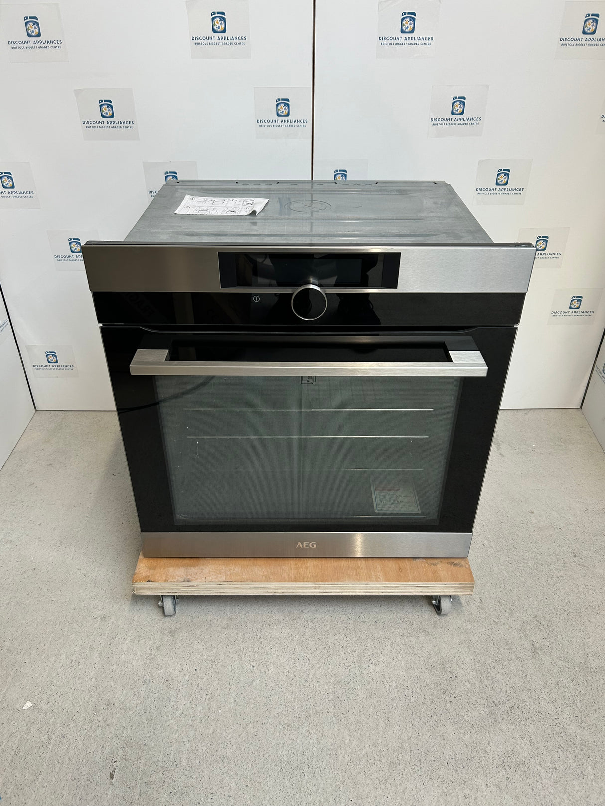 AEG BPK842720M Pyrolytic Single Electric Oven