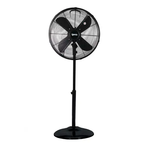 Igenix DF1660BL 16 Inch Pedestal Fan - Black
