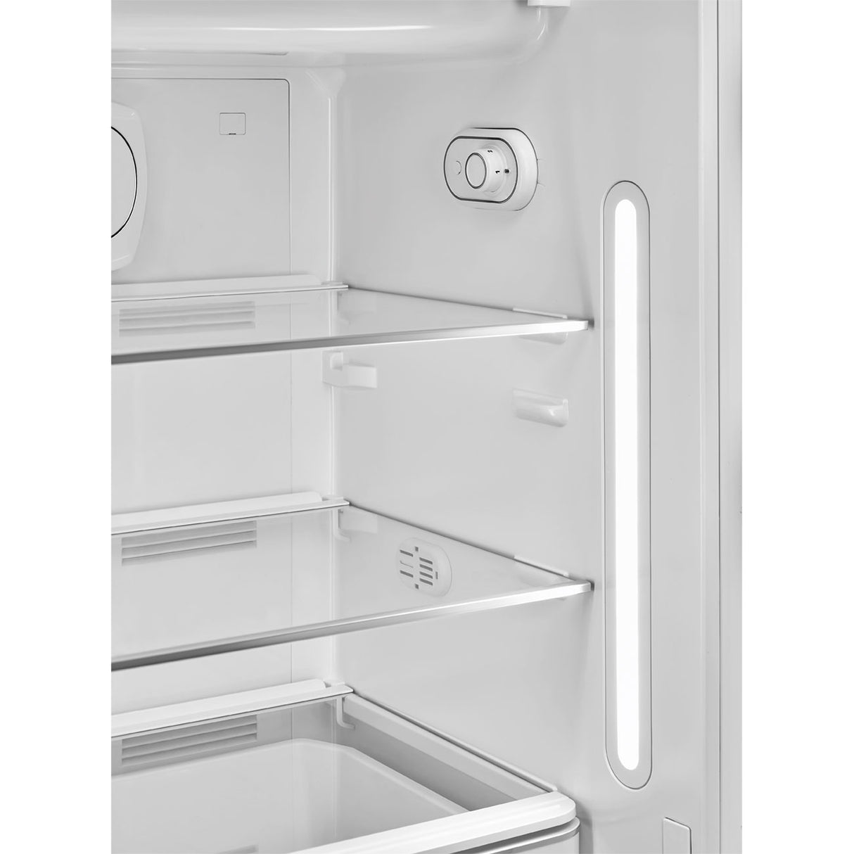 Smeg FAB28RDSB6 Retro Fridge with Icebox Right Hand Hinge - Sky Blue