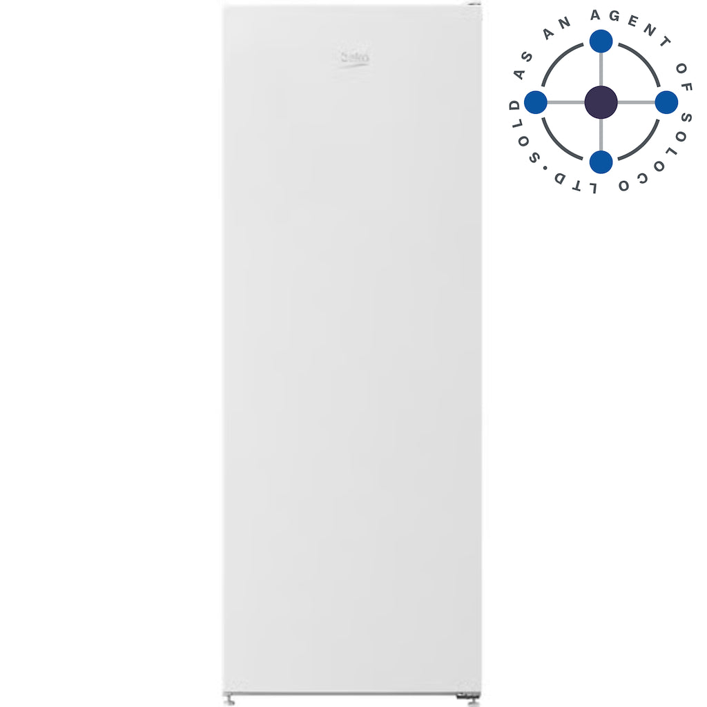 Beko FNE4545W Freestanding Tall Frost Free Freezer with Freezer Guard - White