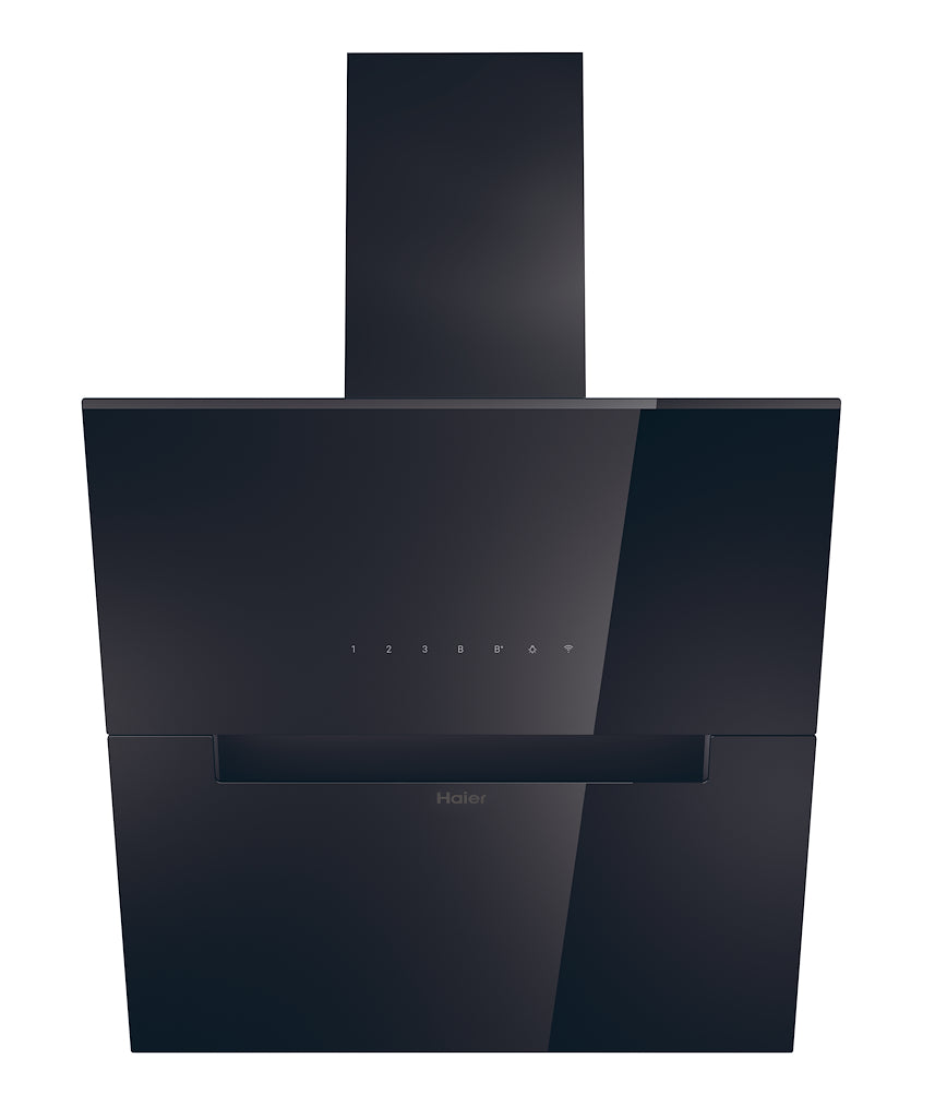 Haier HADG6CBS4BWIFI 60cm Angled Glass WiFi Chimney