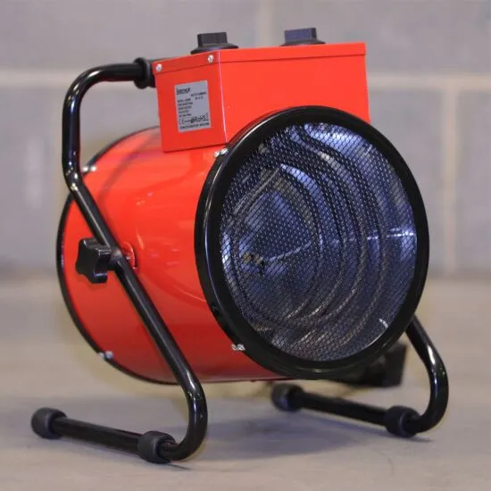 Igenix IG9301 3000W Industrial Fan Heater Red