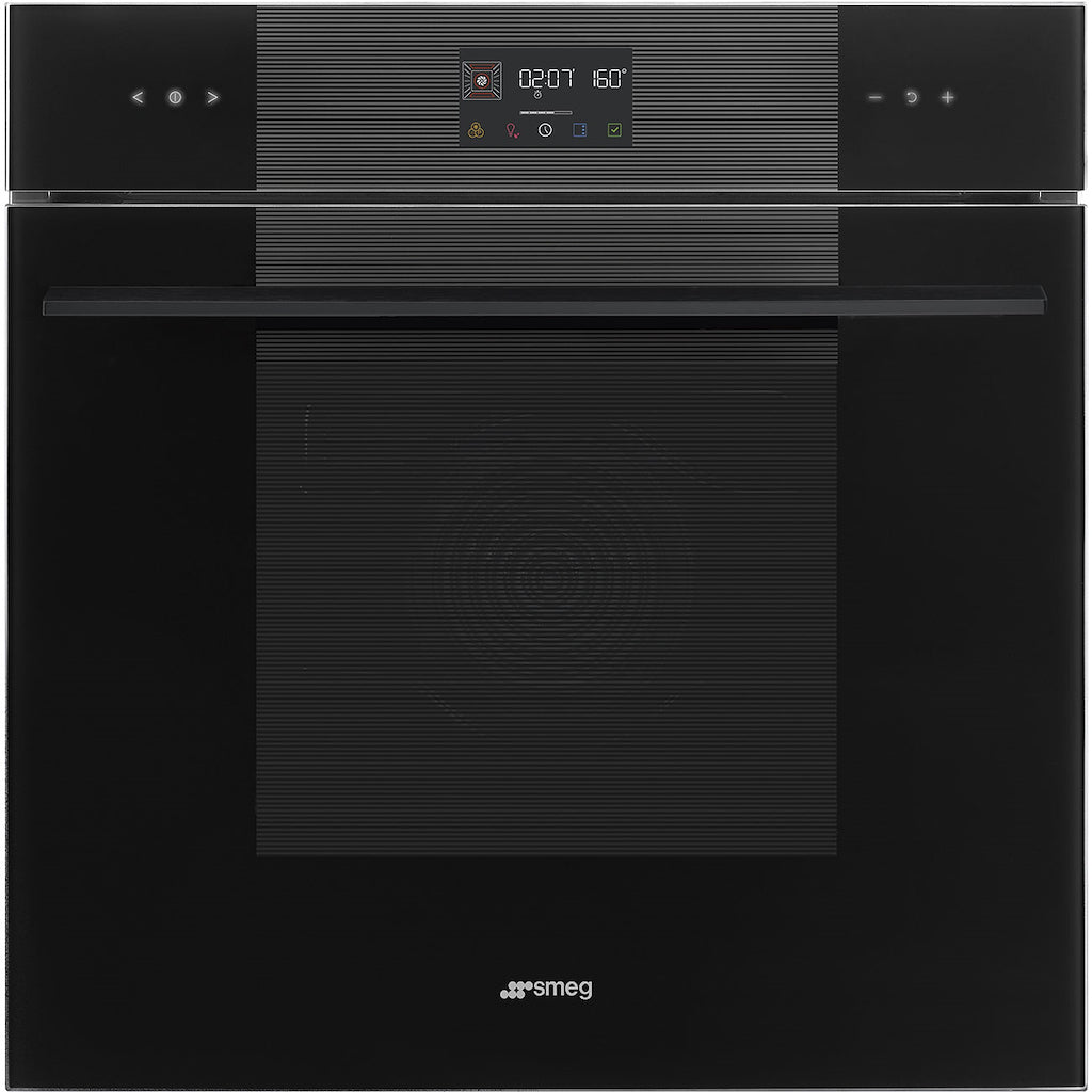 Smeg SOP6102TB3 60cm Linea Pyrolytic Single Oven, Black