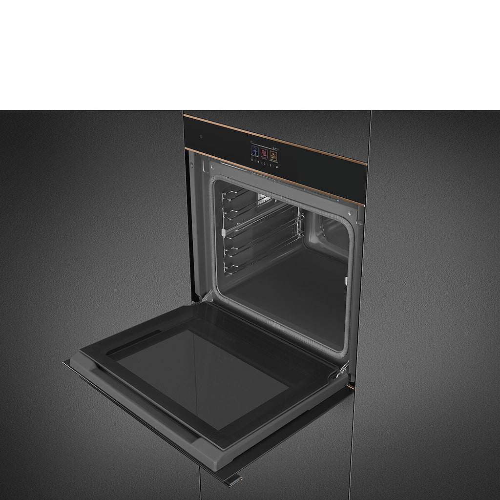 Smeg SOP6604S2PNR 60cm Dolce Stil Novo Pyrolytic SteamOne Oven with Copper Trim
