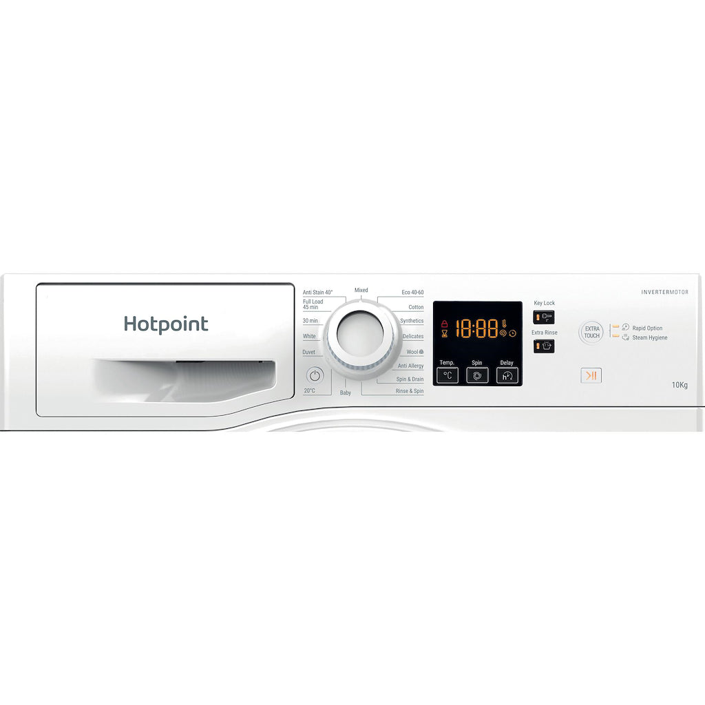 Hotpoint NSWM 1044C W UK N Washing Machine - White