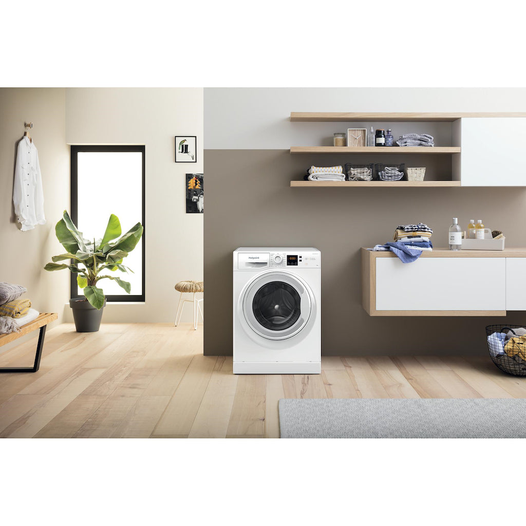 Hotpoint NSWM 1044C W UK N Washing Machine - White