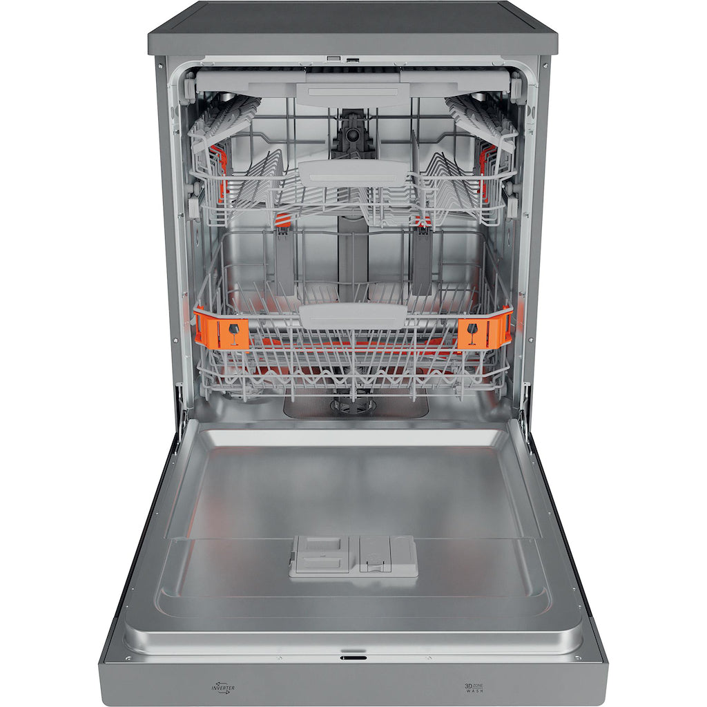 Hotpoint HFP 5O41 WLG X UK Dishwasher - Stainless Steel