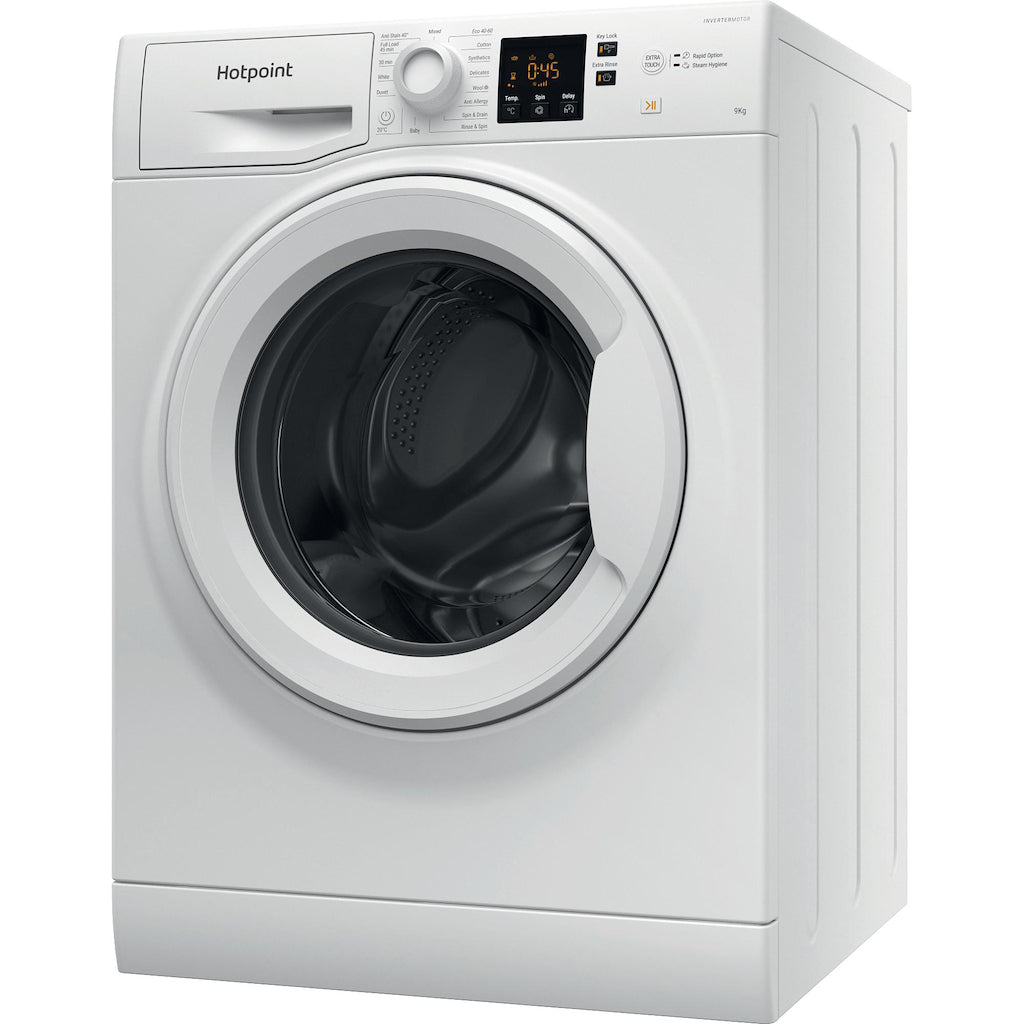 Hotpoint NSWM965CWUKN Freestanding Washing Machine
