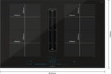 Siemens EX870NX68E, Induction hob with integrated ventilation system