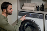 Haier X Series 7 HWD90-B14367GUUK 9+6kg Washer Dryer with A-30% Energy Rating - Graphite