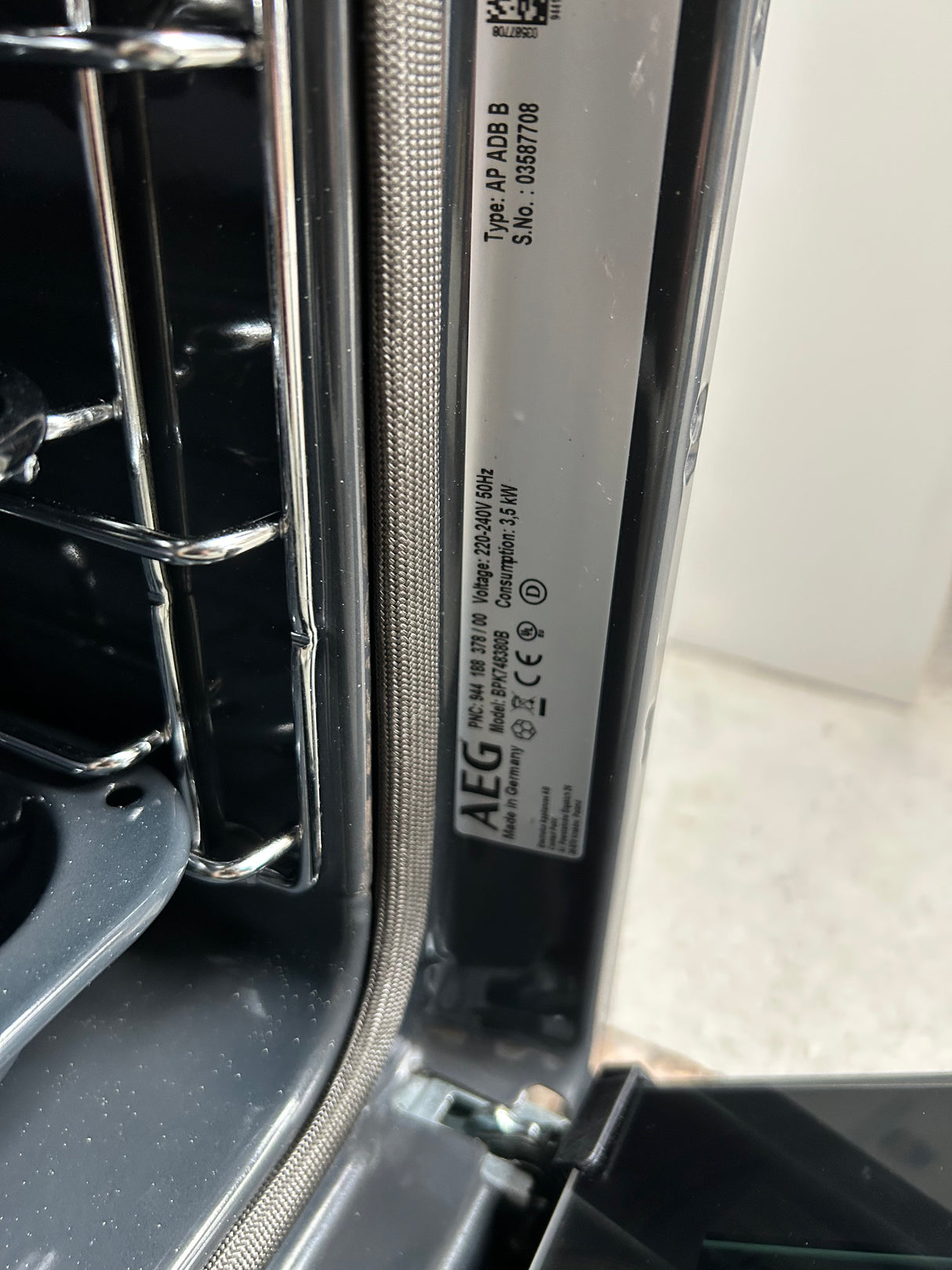 AEG BPK748380B Pyrolytic Oven