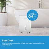 Midea MDDQ-12DEN7-QA3 12L Dehumidifier - White