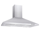 Candy CCE90NX/1 90cm Chimney Cooker Hood - Stainless Steel