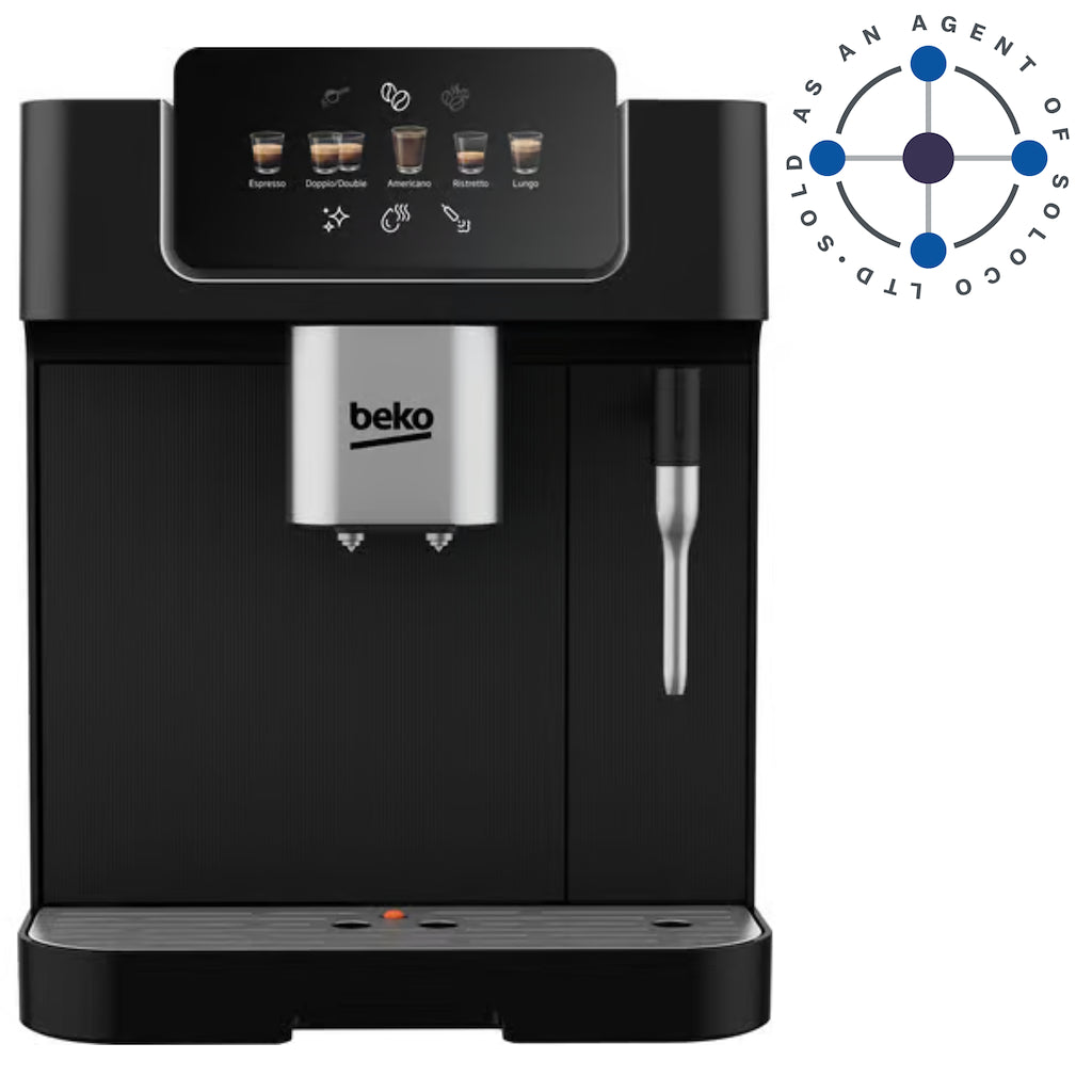 Beko CEG7302B CaffeExperto Bean To Cup Coffee Machine with Steam Wand - Black