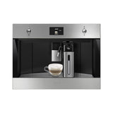 Smeg CMS4303X 45cm Integrated Coffee Machine, Stainless Steel