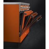 Smeg CPF9IPOR 90cm Portofino Electric Range Cooker, Orange