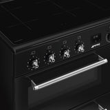Smeg CX93IMBL 90cm Induction Range Cooker - Black