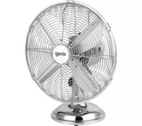 Igenix DF1250 12 Inch Desk Fan Chrome
