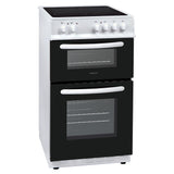 Statesman EDC50W 50cm Double Oven Electric Ceramic Cooker