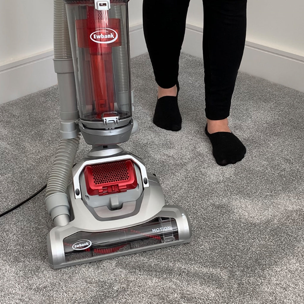 Ewbank EW3001 700W Bagless Pet Upright Vacuum - Silver/Red