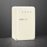 Smeg FAB10RCR6 Retro Mini Fridge Right Hand Hinge - Cream