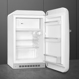 Smeg FAB10RWH6 Retro Mini Fridge Right Hand Hinge - White