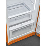 Smeg FAB28ROR6 Retro Fridge with Icebox Right Hand Hinge - Orange
