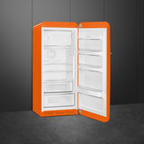 Smeg FAB28ROR6 Retro Fridge with Icebox Right Hand Hinge - Orange