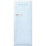 Smeg FAB28RPB6UK Retro Fridge with Icebox Right Hand Hinge - Pastel Blue