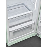 Smeg FAB28RPG6 Retro Fridge with Icebox Right Hand Hinge - Pastel Green