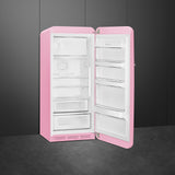 Smeg FAB28RPK6 Retro Fridge with Icebox Right Hand Hinge - Pink