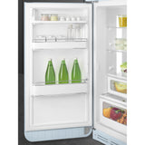 Smeg FAB30LPB6UK Retro Fridge Freezer Left Hand Hinge - Pastel Blue