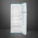 Smeg FAB30RPB6UK Retro Fridge Freezer Right Hand Hinge - Pastel Blue