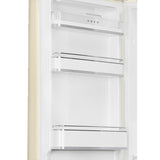 Smeg FAB32LCR6UK Retro Fridge Freezer Left Hand Hinge - Cream