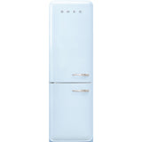 Smeg FAB32LPB6UK Retro Fridge Freezer Left Hand Hinge - Pastel Blue