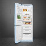 Smeg FAB32LPB6UK Retro Fridge Freezer Left Hand Hinge - Pastel Blue