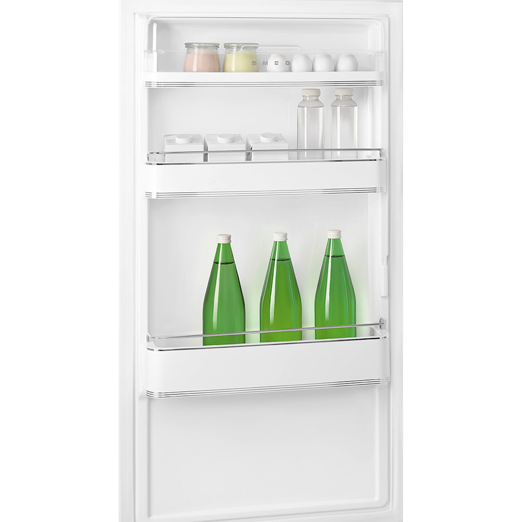 Smeg FAB32LWH6UK Retro Fridge Freezer Left Hand Hinge - White