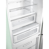 Smeg FAB32RPG6UK Retro Fridge Freezer Right Hand Hinge - Pastel Green