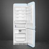 Smeg FAB38RPB6 Retro Fridge Freezer Right Hand Hinge - Pastel Blue