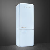 Smeg FAB38RPB6 Retro Fridge Freezer Right Hand Hinge - Pastel Blue