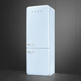 Smeg FAB38RPB6 Retro Fridge Freezer Right Hand Hinge - Pastel Blue