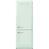 Smeg FAB38RPG6 Retro Fridge Freezer Right Hand Hinge - Pastel Green