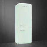 Smeg FAB38RPG6 Retro Fridge Freezer Right Hand Hinge - Pastel Green
