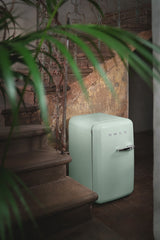 Smeg FAB5RPG6 Retro Mini Fridge Right Hand Hinge - Pastel Green
