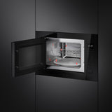 Smeg FMI225BI Built-In Microwave Oven - Black